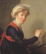 VIGEE-LEBRUN, Elisabeth Self Portrait (san 05) Germany oil painting artist
